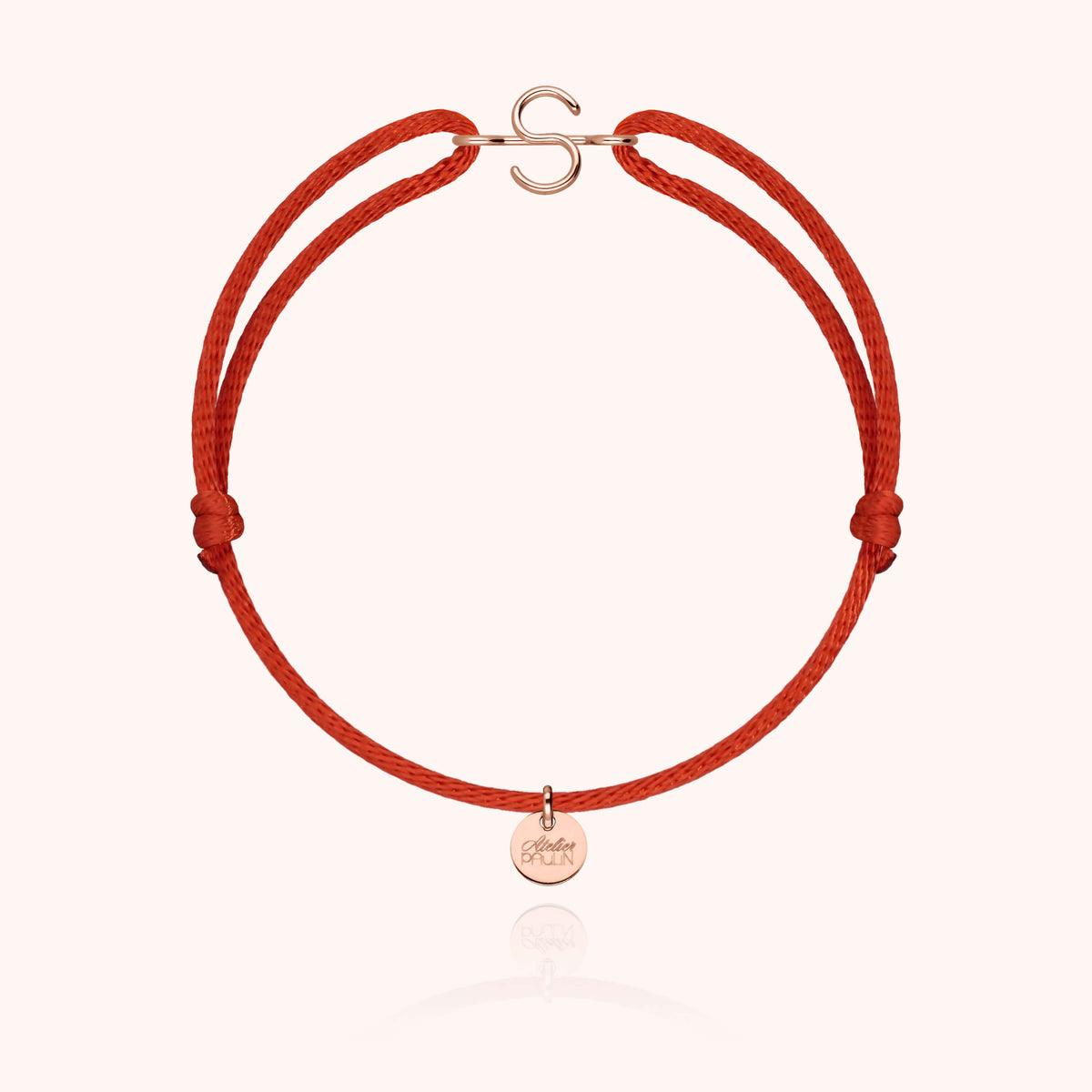 Armband Kordel Capitale Initiale — handgefertigtes Schmuckstück Armband Expresslieferung