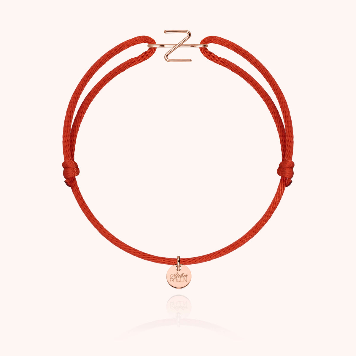 Armband Kordel Capitale Initiale — handgefertigtes Schmuckstück Armband Expresslieferung