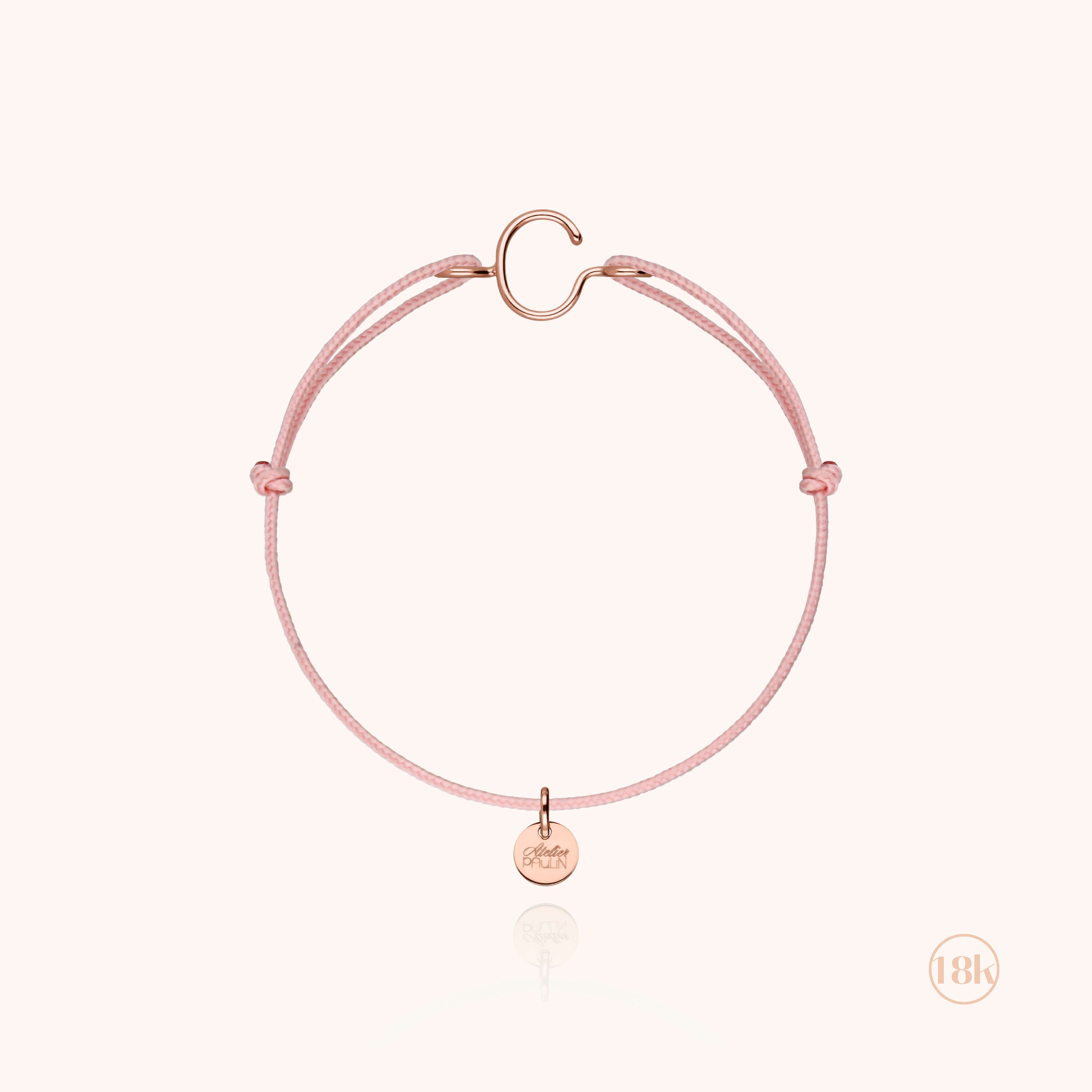 750/1000 rose gold - light pink