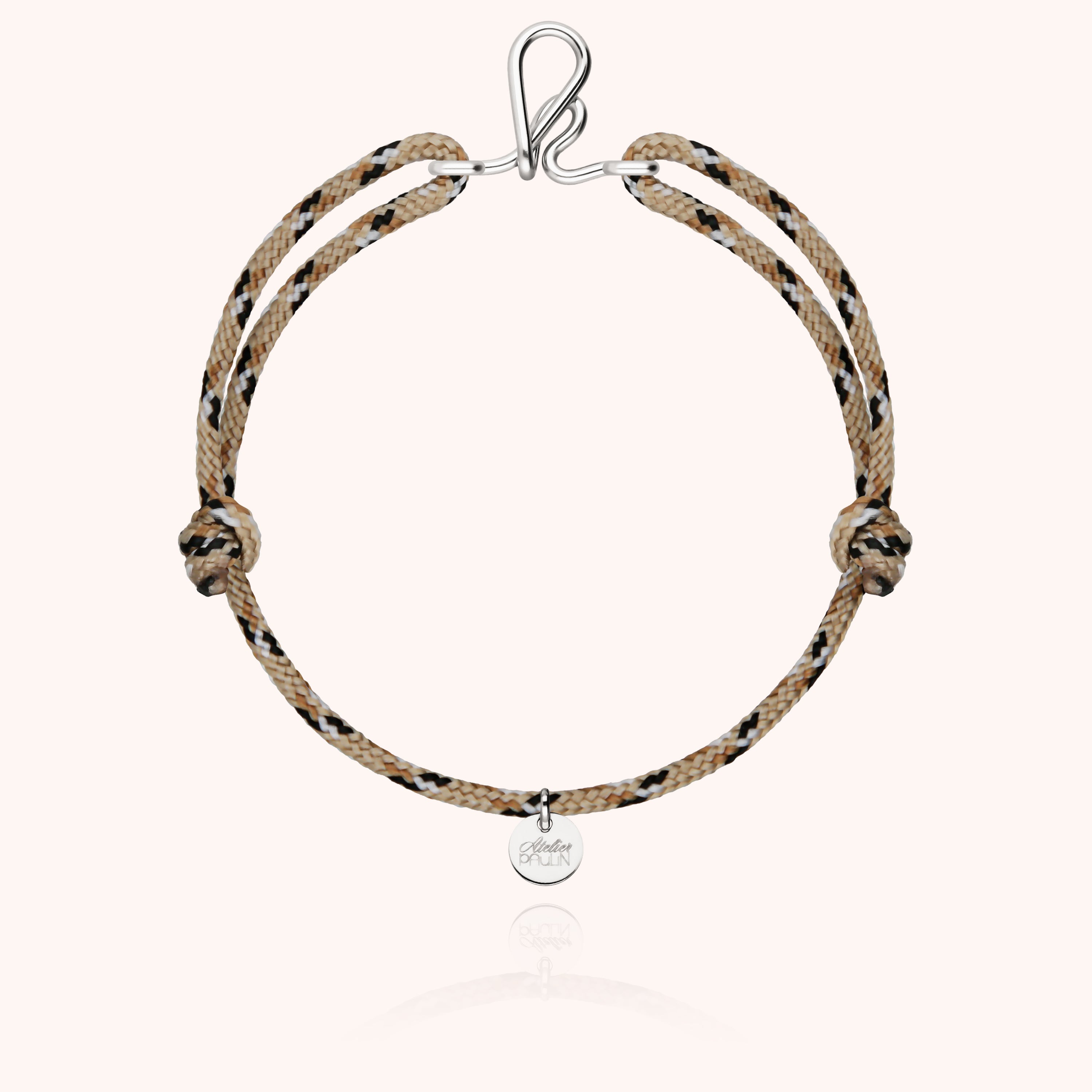 Bracelet personnalisé avec cordon résistant à l'eau et sel