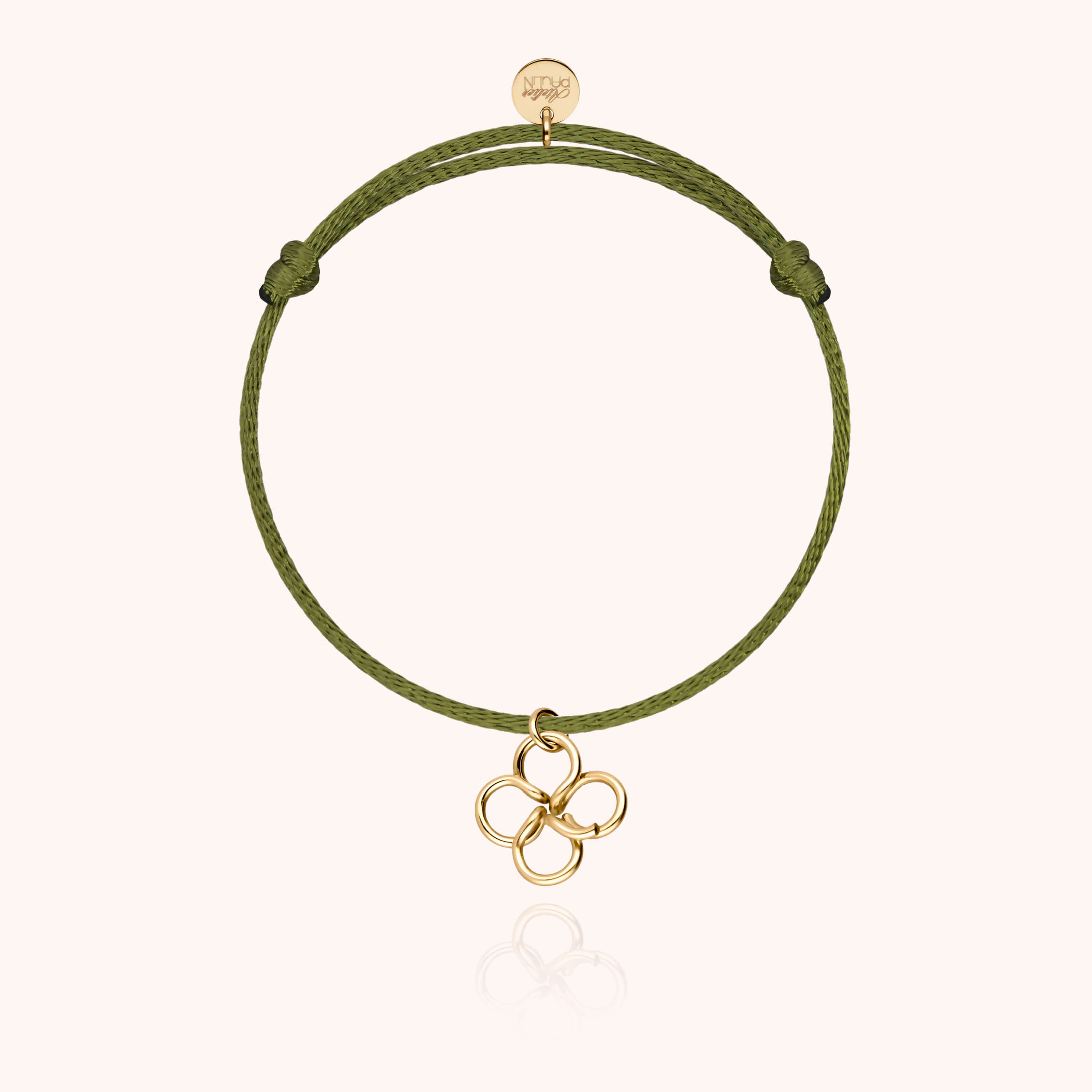 Lucky Charms Cord Bracelet - Clover