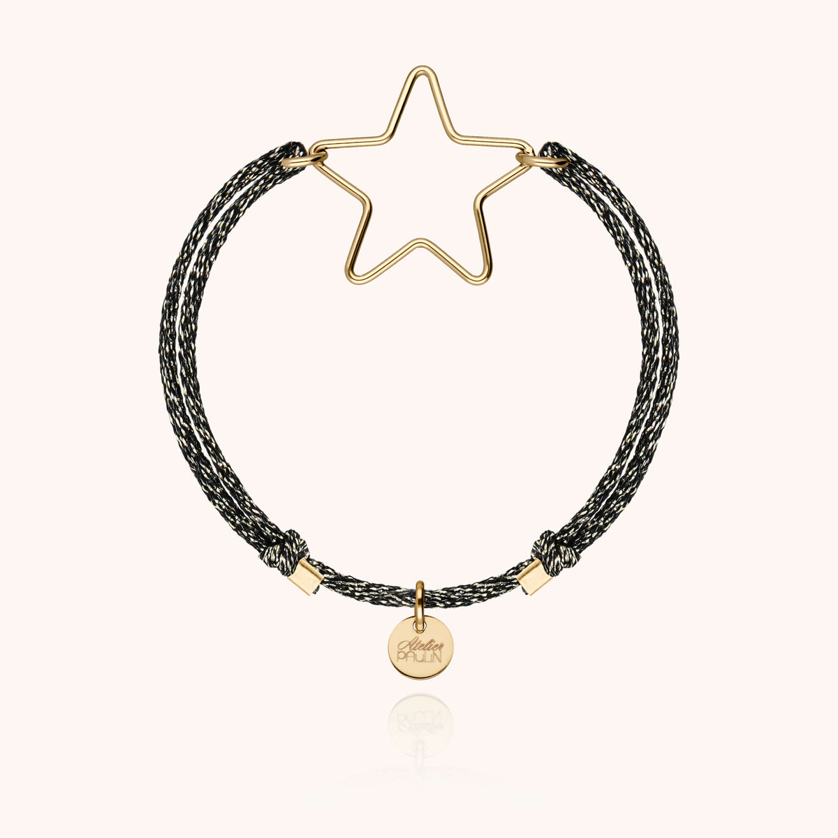 Braccialetto Cordino Lurex Mini Star