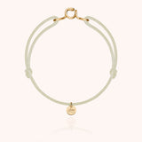 Original Initiale Cord Bracelet - Yellow 14k gold-filled