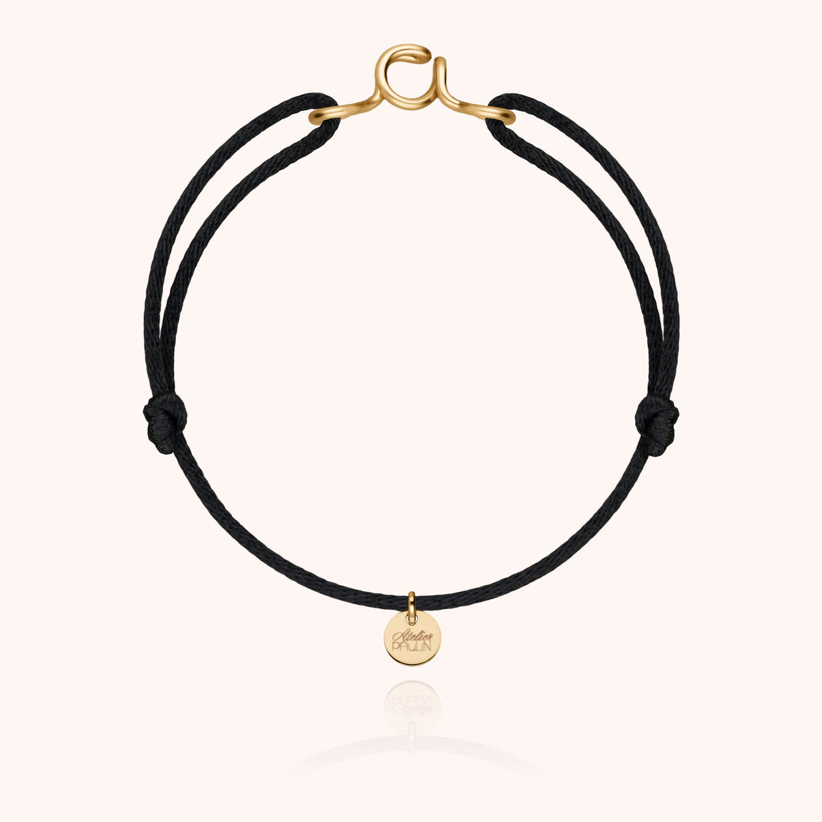Armband Kordel Original Initiale — handgefertigtes Schmuckstück Armband Expresslieferung