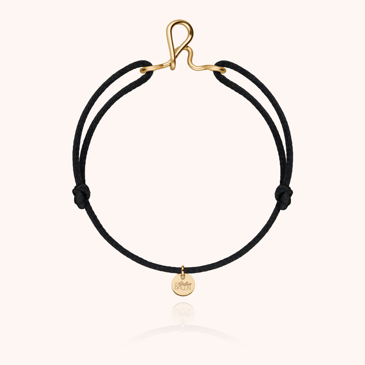 Armband Kordel Original Initiale — handgefertigtes Schmuckstück Armband Expresslieferung