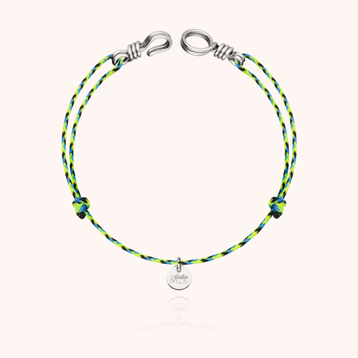 Armband Kordel Slim Knot Attache moi aus 925 Sterlingsilber — sichere Lieferung aus Paris