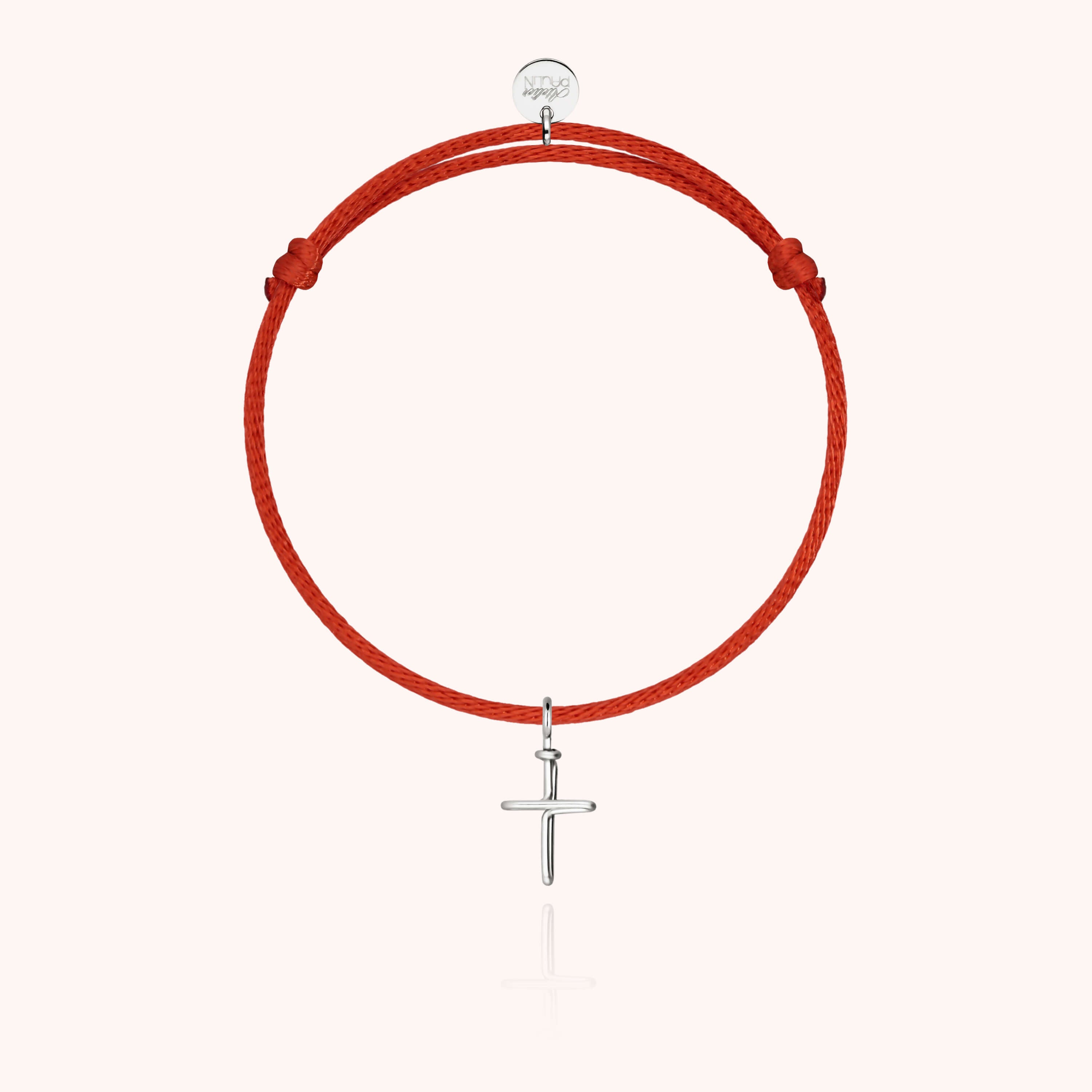 Symbolic Charms Cord Bracelet - cross