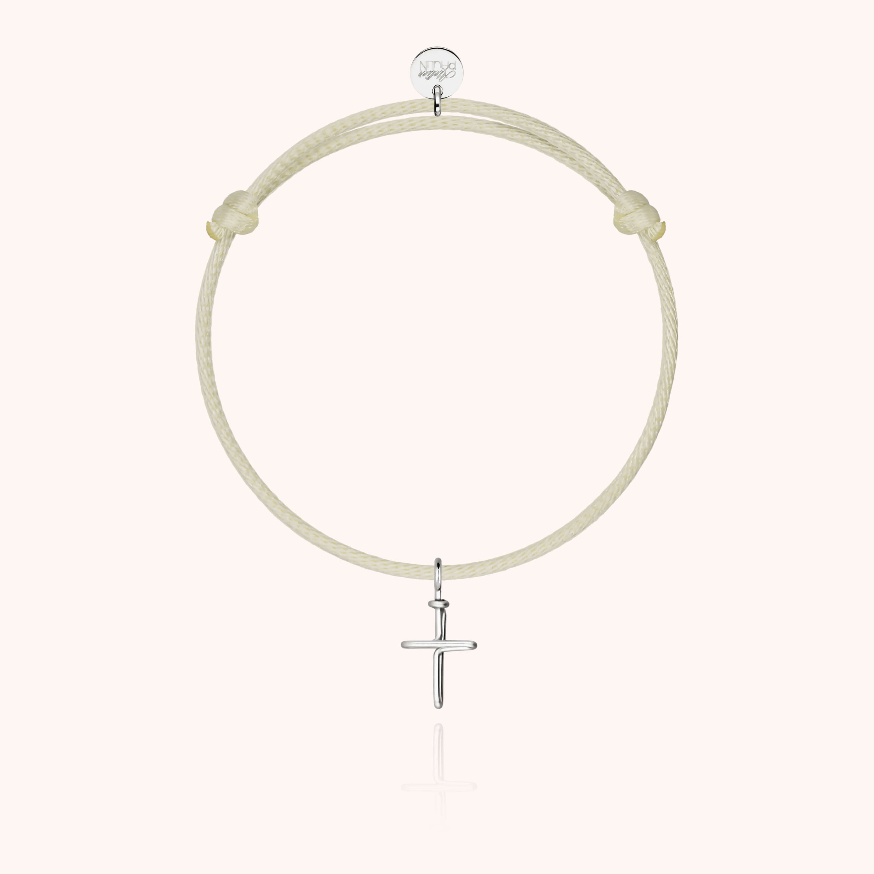 Symbolic Charms Cord Bracelet - cross