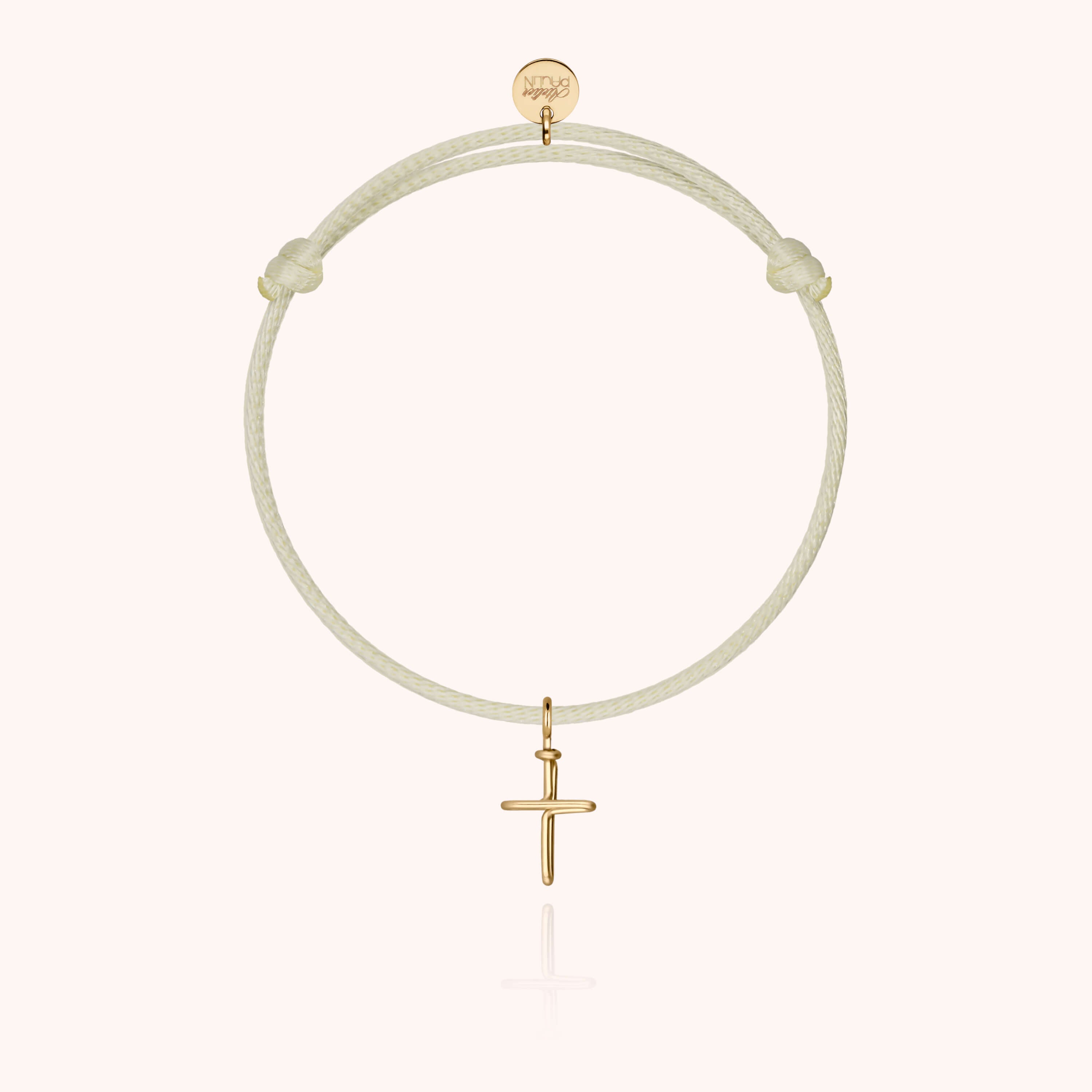 Symbolic Charms Cord Bracelet - cross