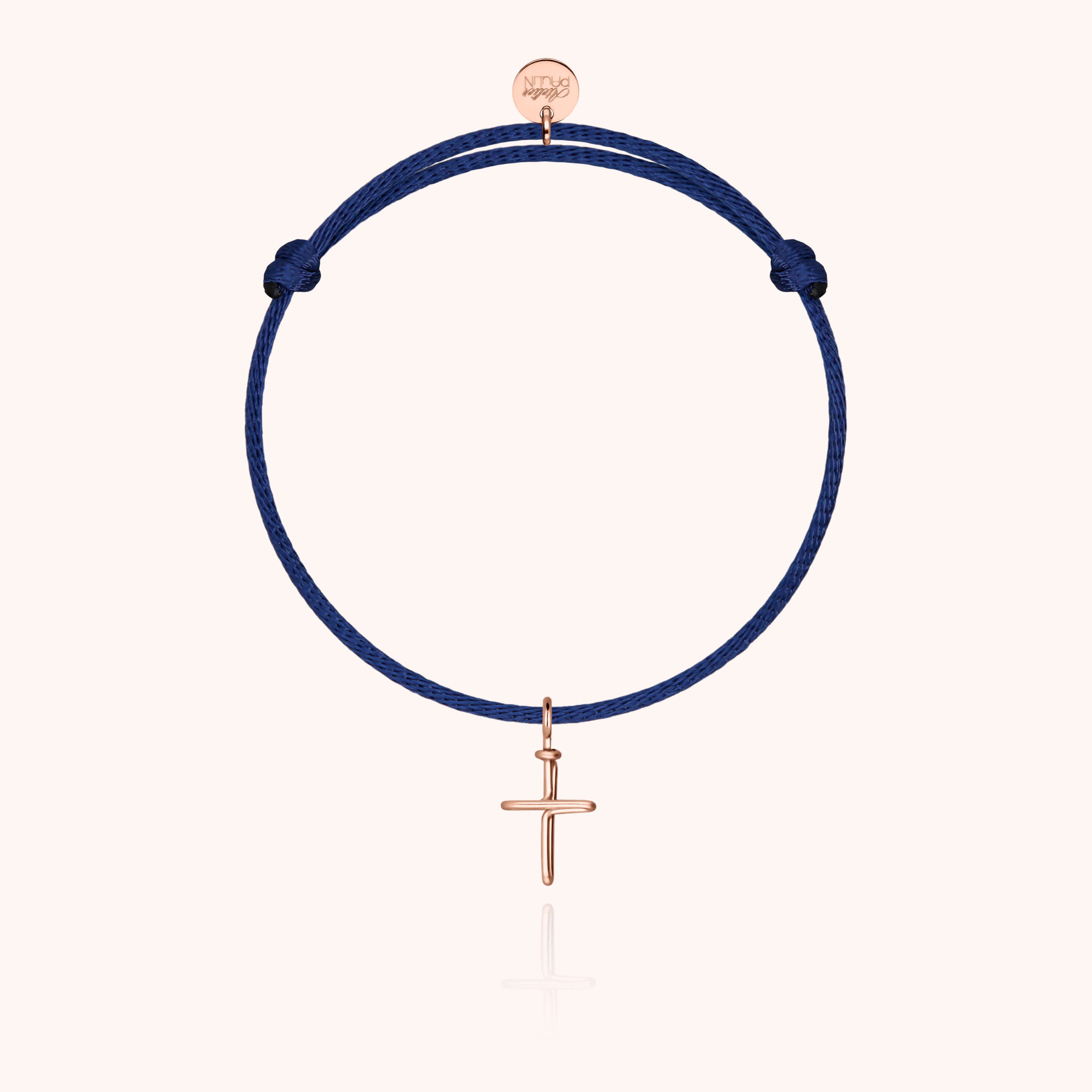 Symbolic Charms Cord Bracelet - cross