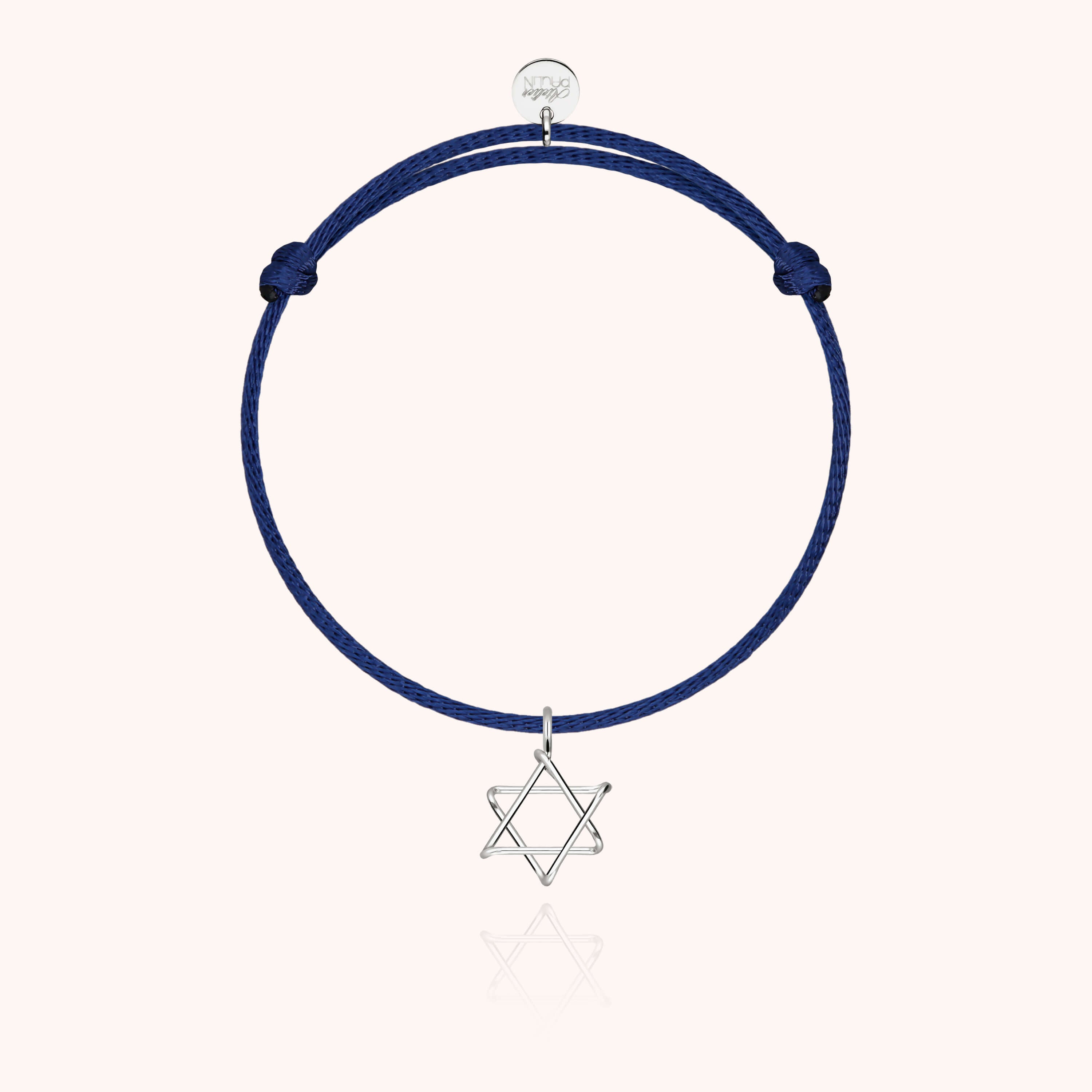 Symbolic Charms Cord Bracelet - Star of David