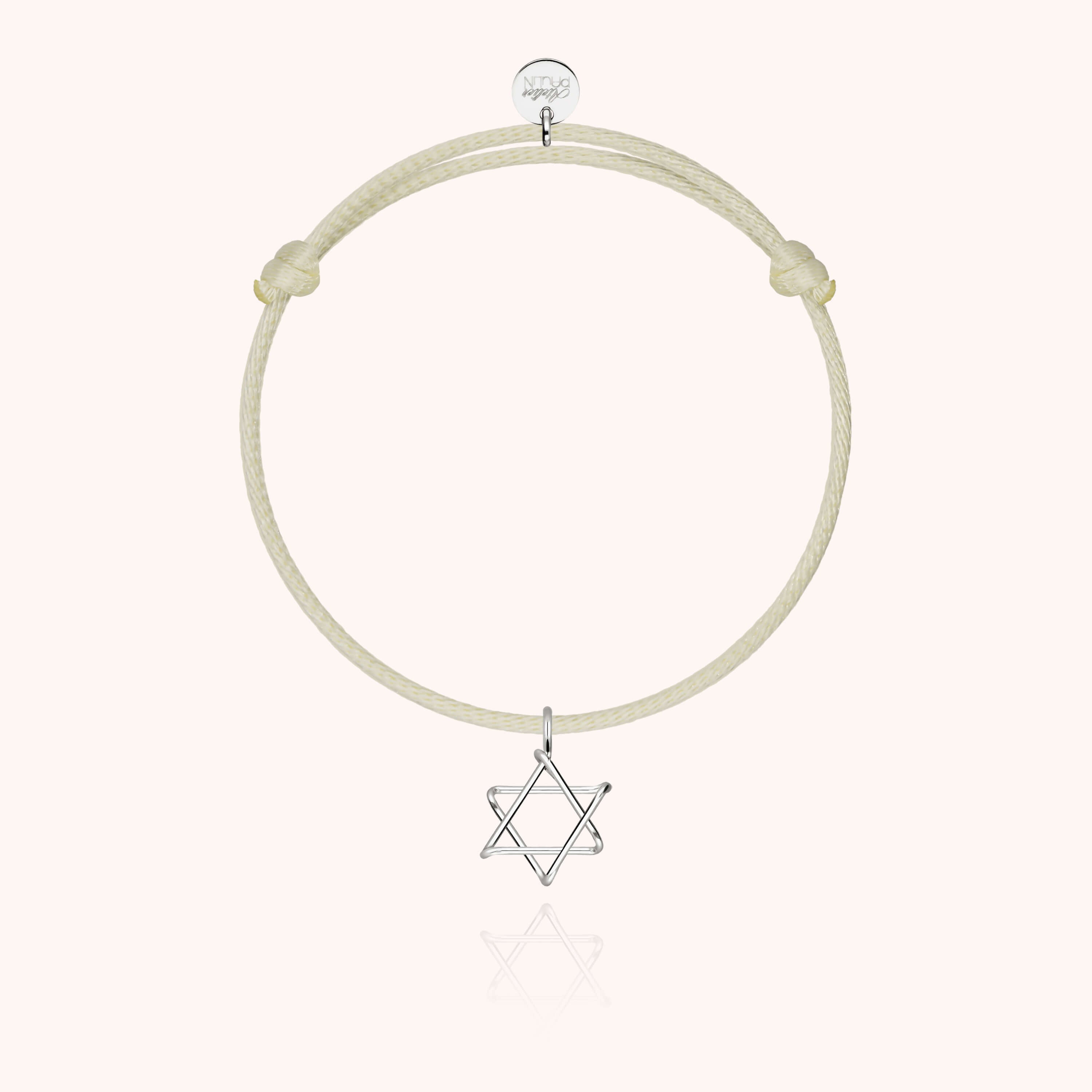 Symbolic Charms Cord Bracelet - Star of David