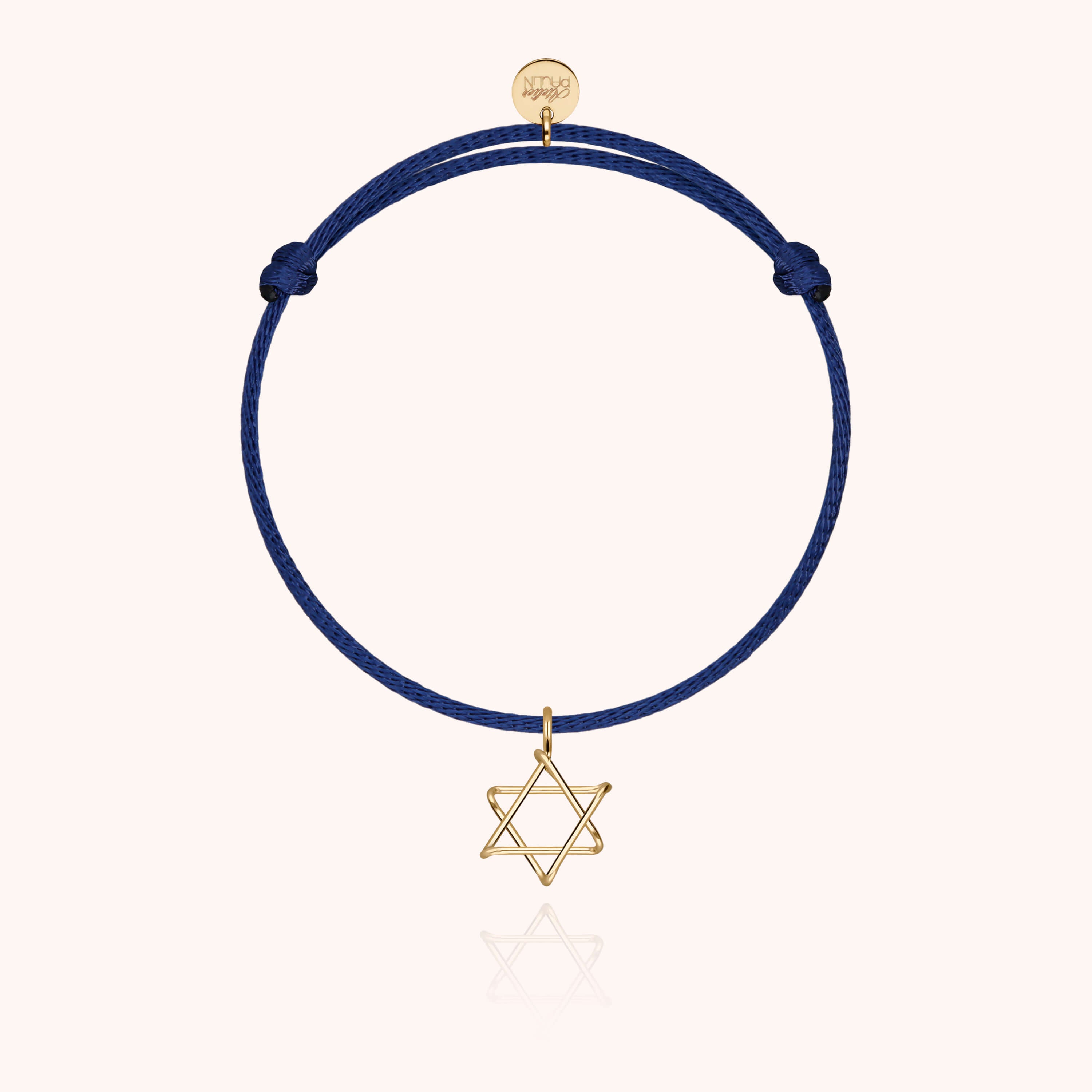 Symbolic Charms Cord Bracelet - Star of David