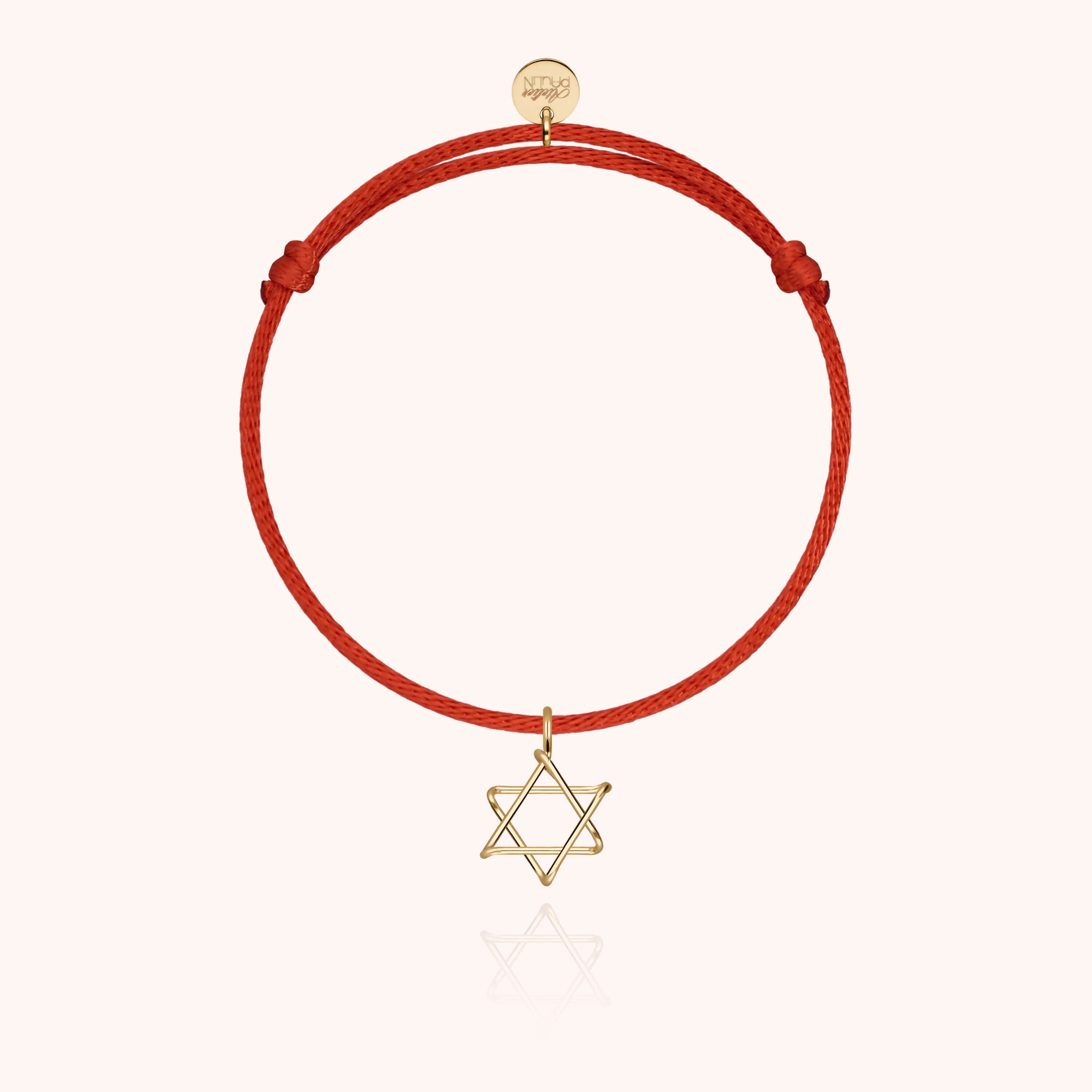 Symbolic Charms Cord Bracelet - Star of David