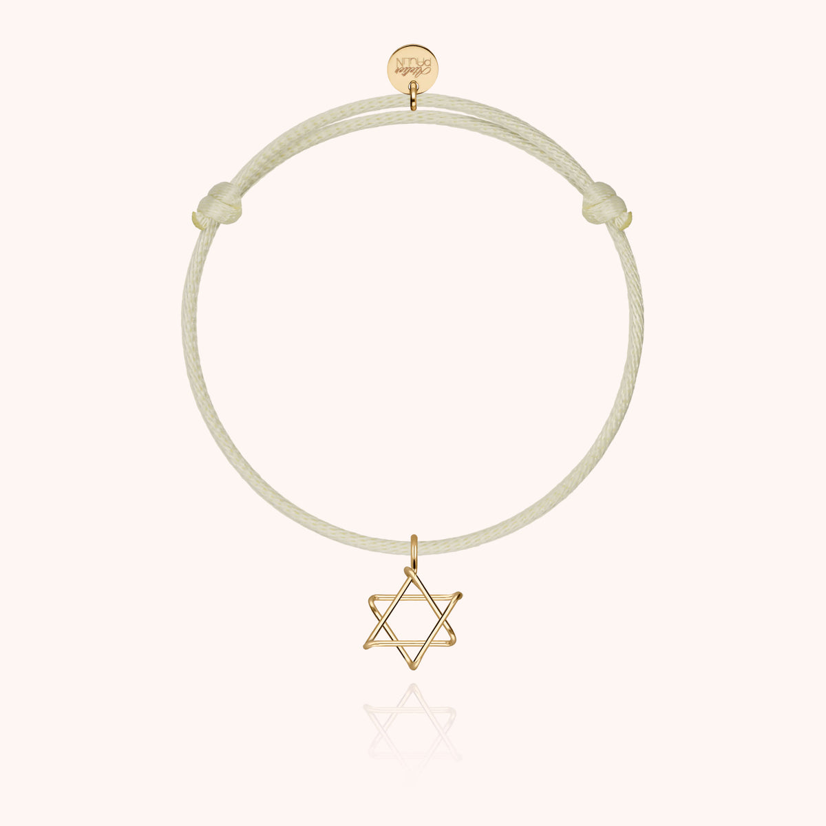 Bracelet Cordon Charms Symbolic Étoile de David — cadeau de luxe artisanal