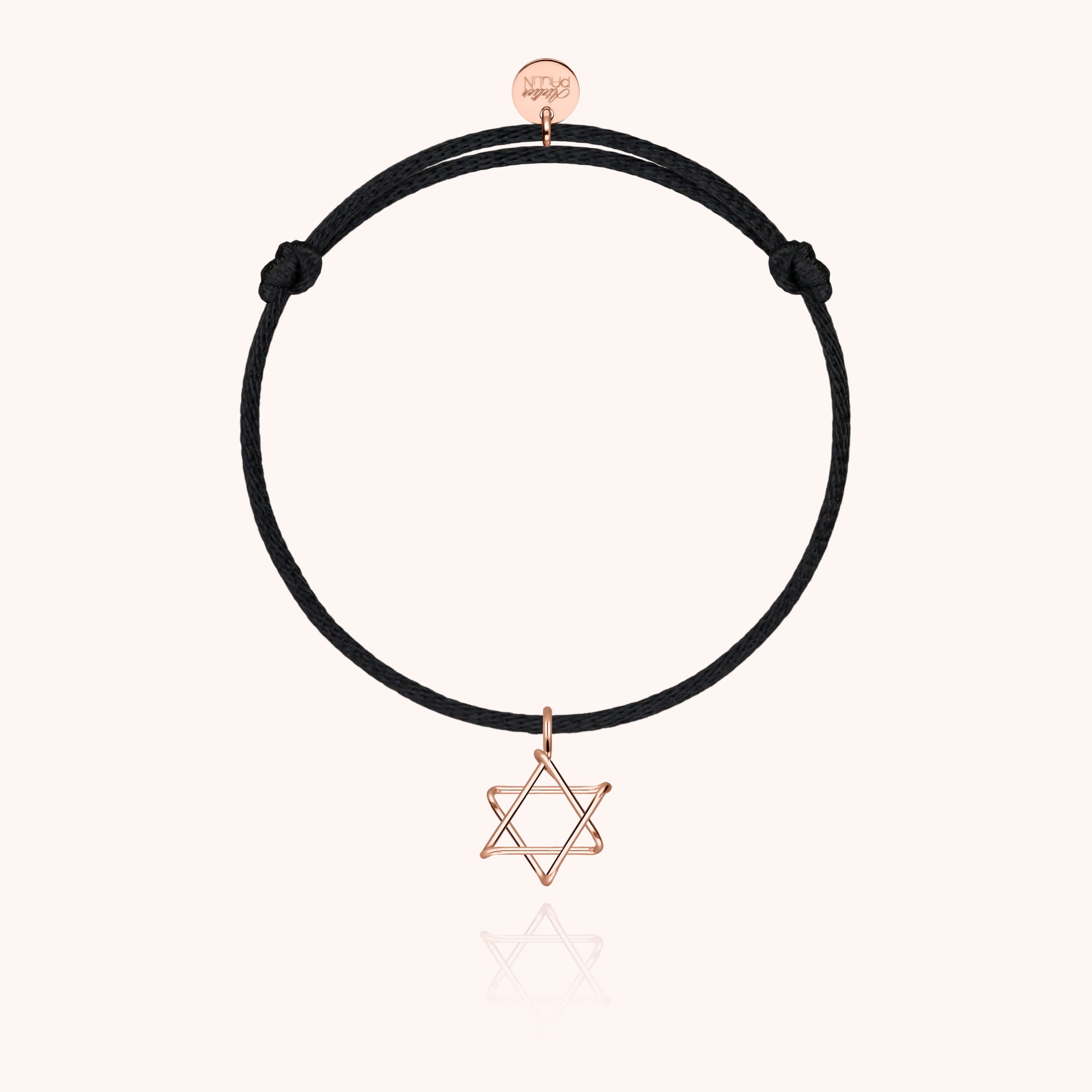 Symbolic Charms Cord Bracelet - Star of David