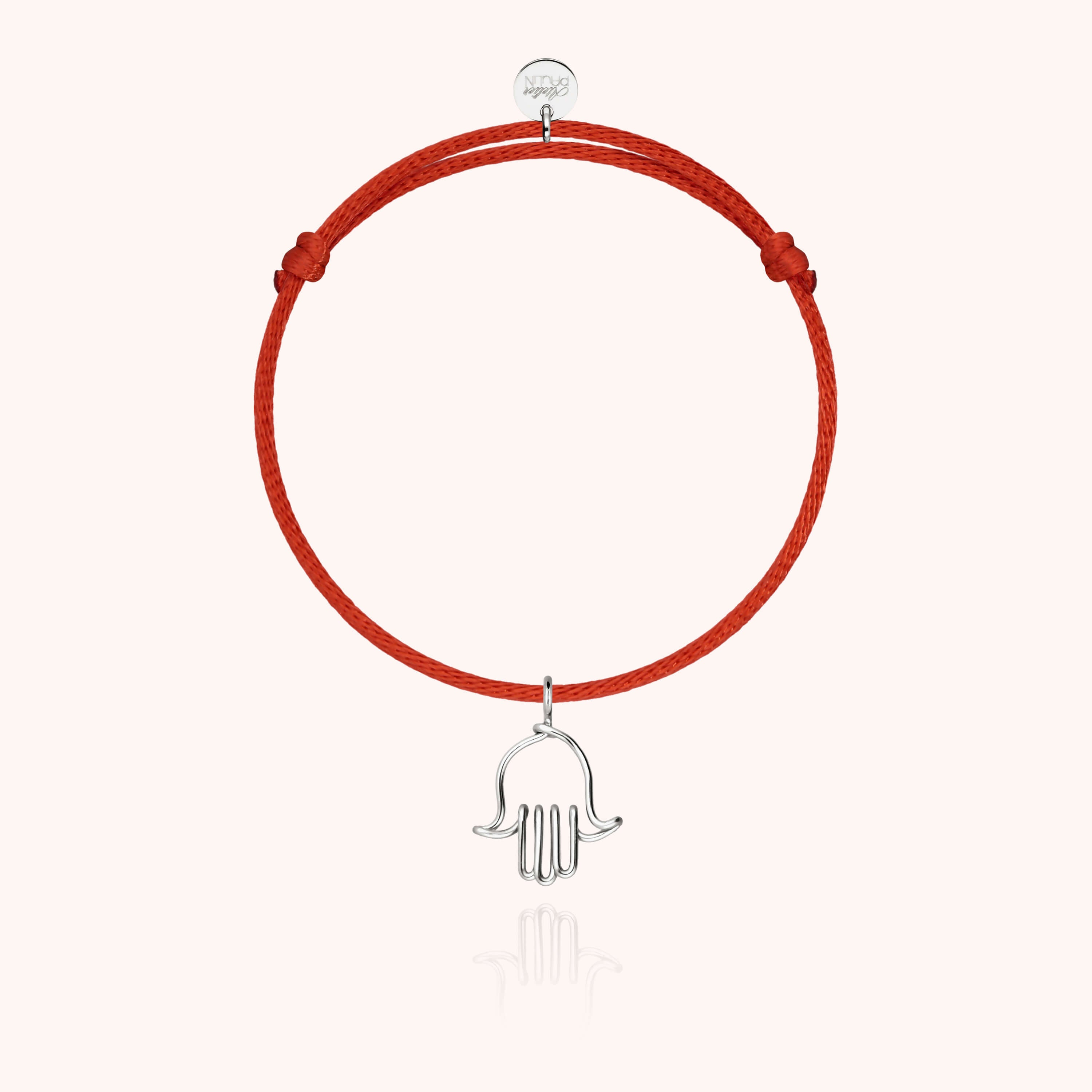 Symbolic Charms Cord Bracelet - Hand of Fatma