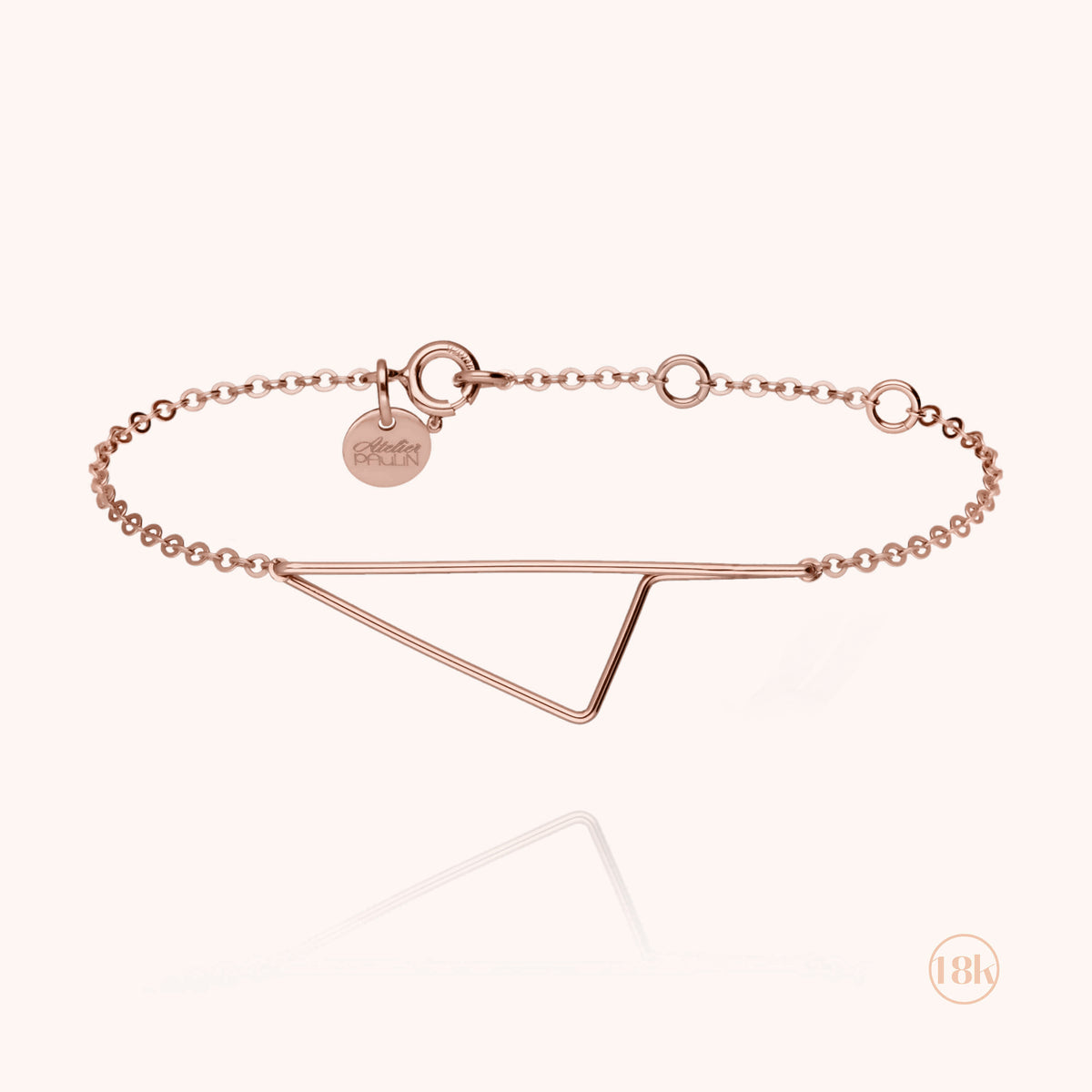 Corsica Bracelet - Rose 18k gold
