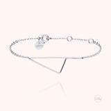 Corsica Bracelet - White 18k gold