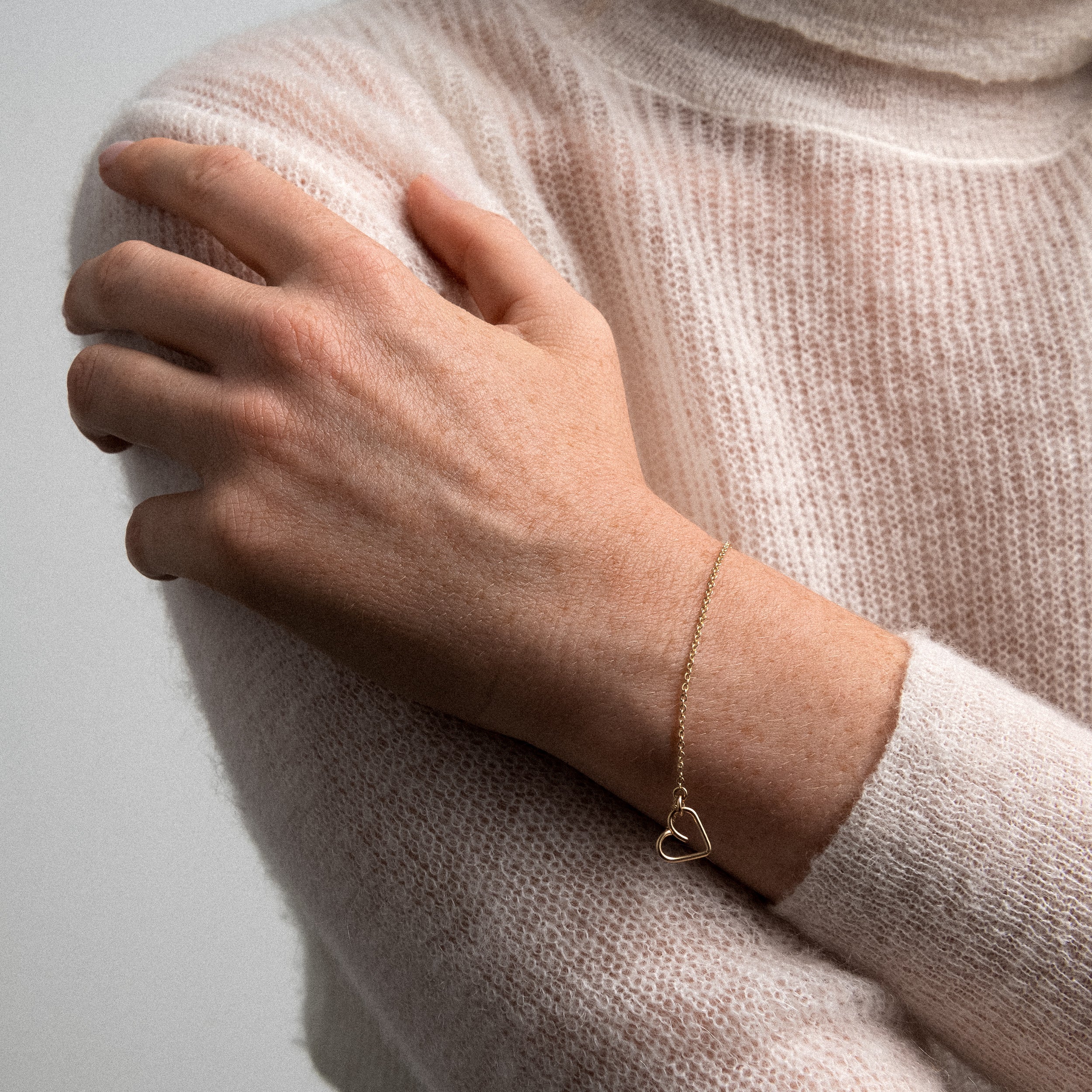 Bracelet Lucky One Charms Coeur — cadeau unique et personnalisé