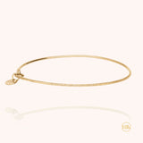 Bracelet O Martelé - or jaune 750/1000