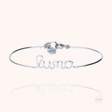 Bracciale Originale Personalizzato - oro bianco 18kt.