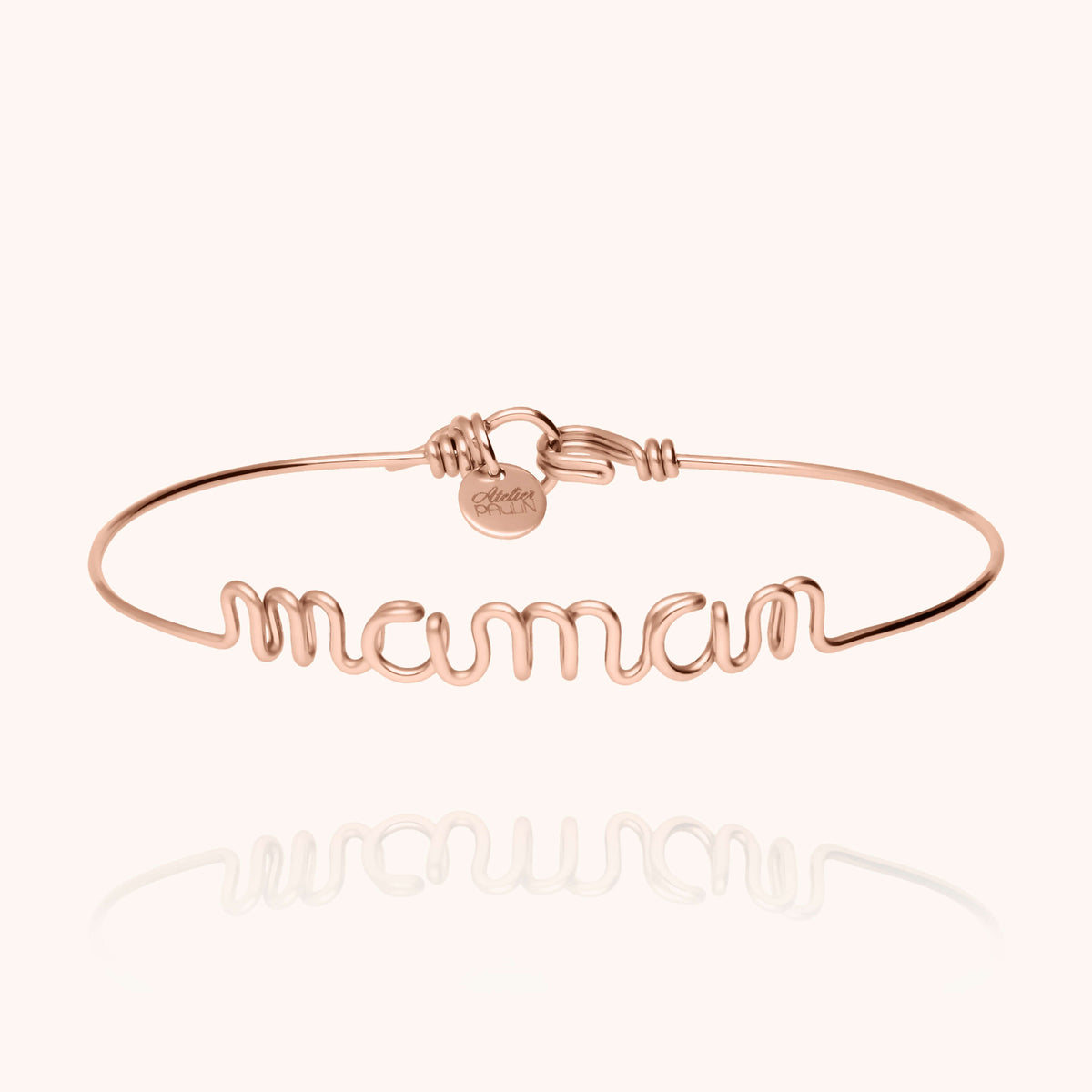 Original Maman Bracelet in 14k rose gold-filled wire