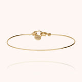 Bracelet Nude Pure - or jaune laminé