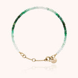 Rivière Bracelet - emerald