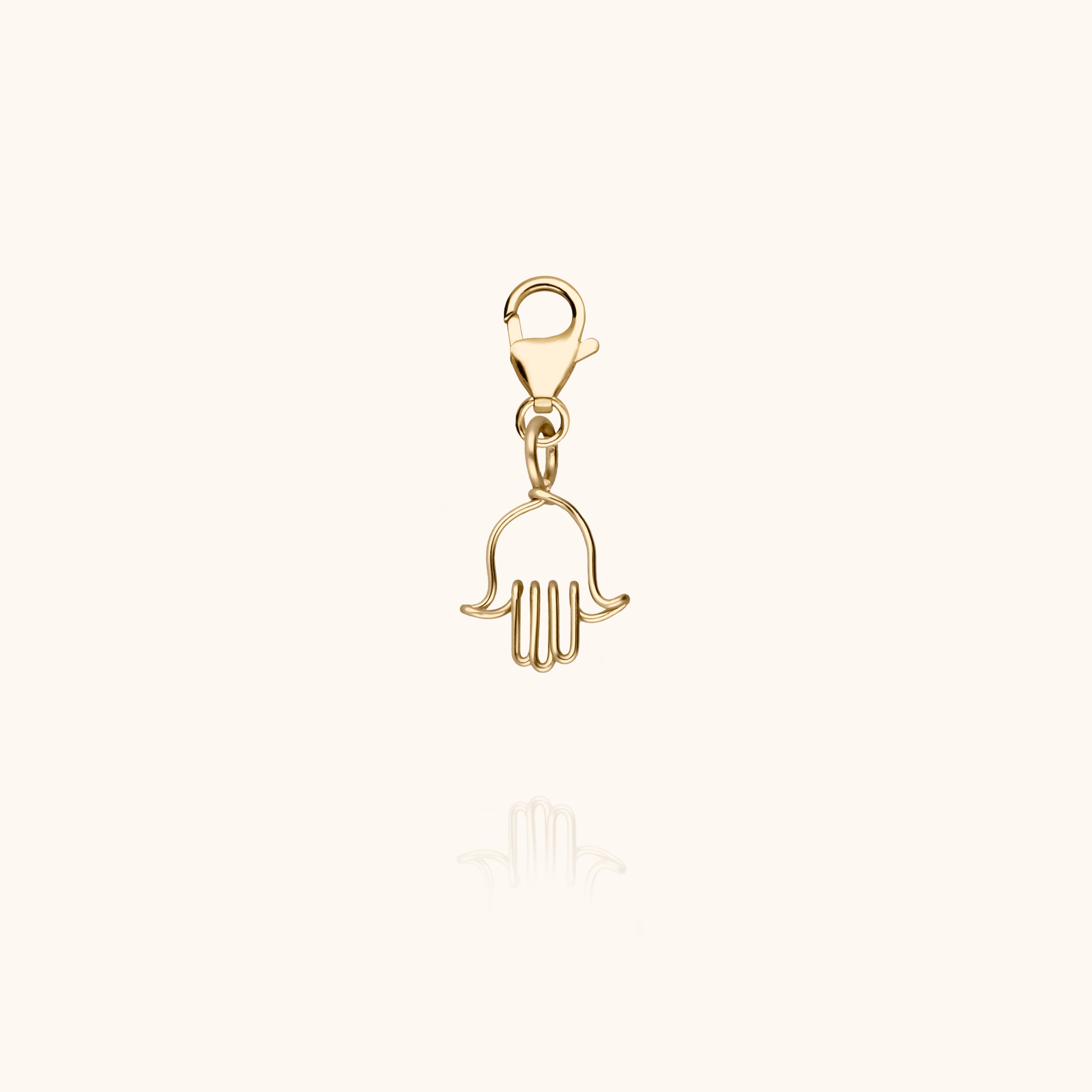 Small Locket Symbolic Charms - main de Fatma — bijou fait main Atelier Paulin