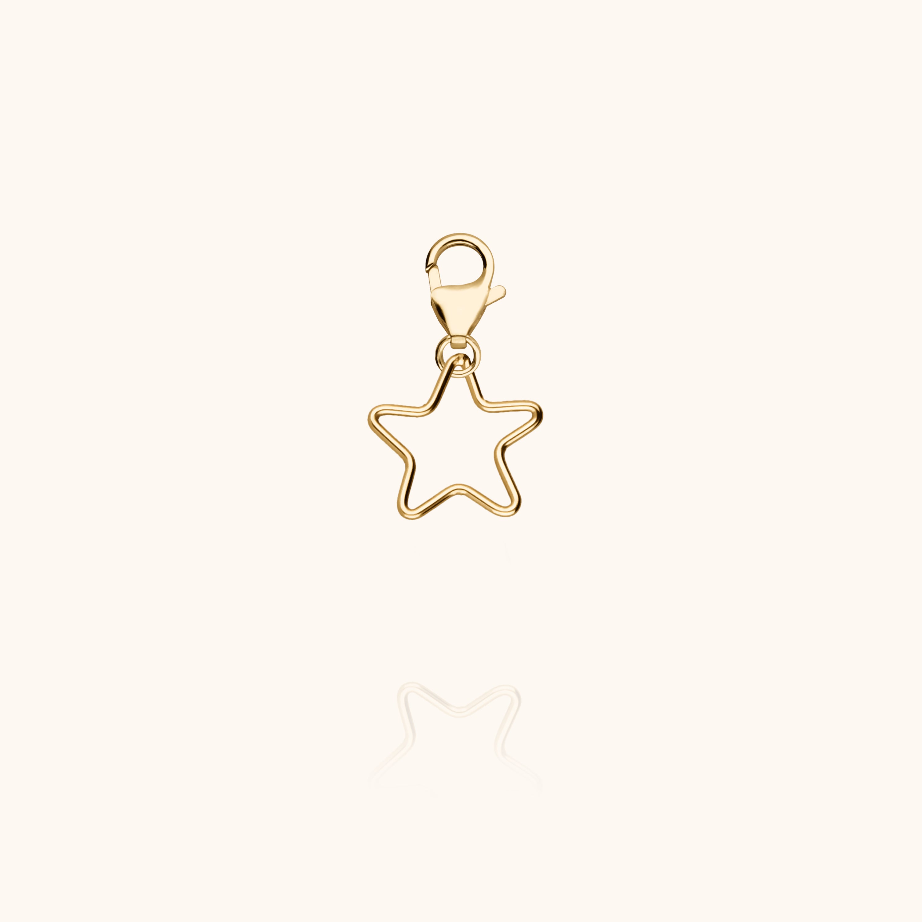 Small Locket Lucky Charms - mini Star