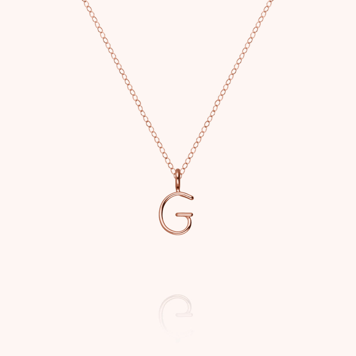 Kette Capital Initiale — von Hand gefertigtes Geschenk aus Paris