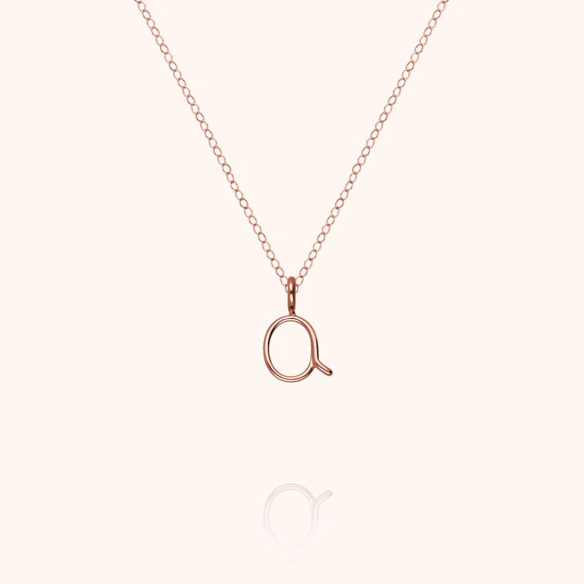 Kette Capital Initiale — von Hand gefertigtes Geschenk aus Paris