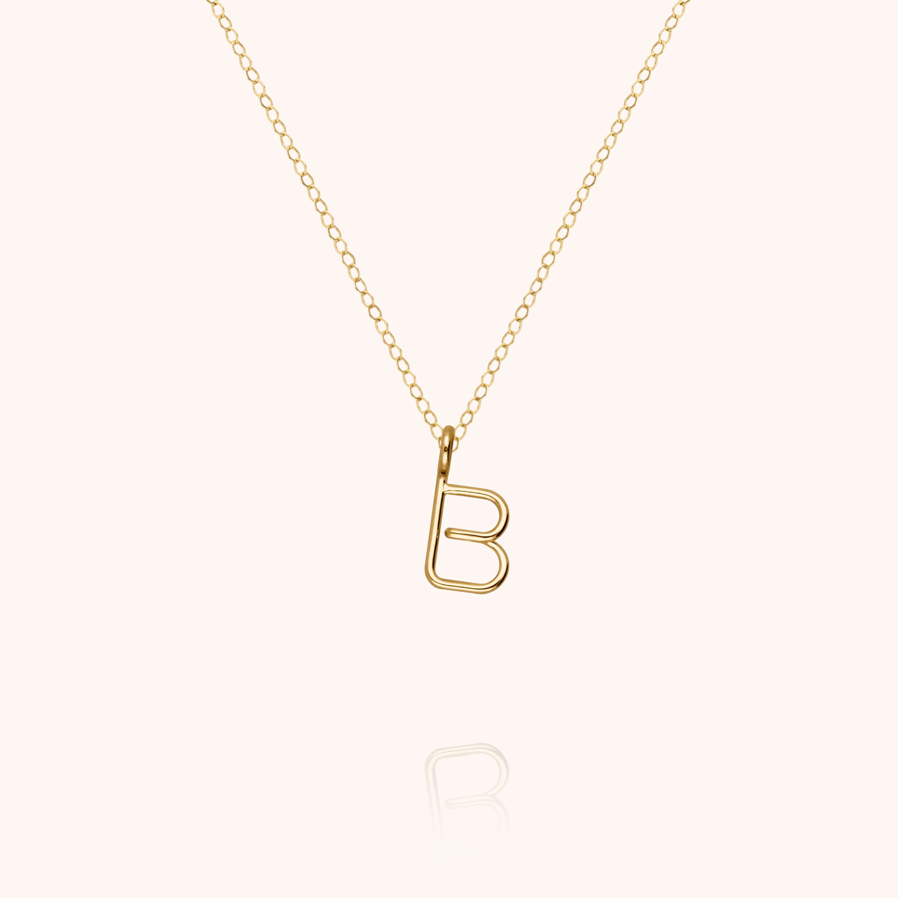 Collier Capital Initiale initiale — cadeau idéal personnalisable