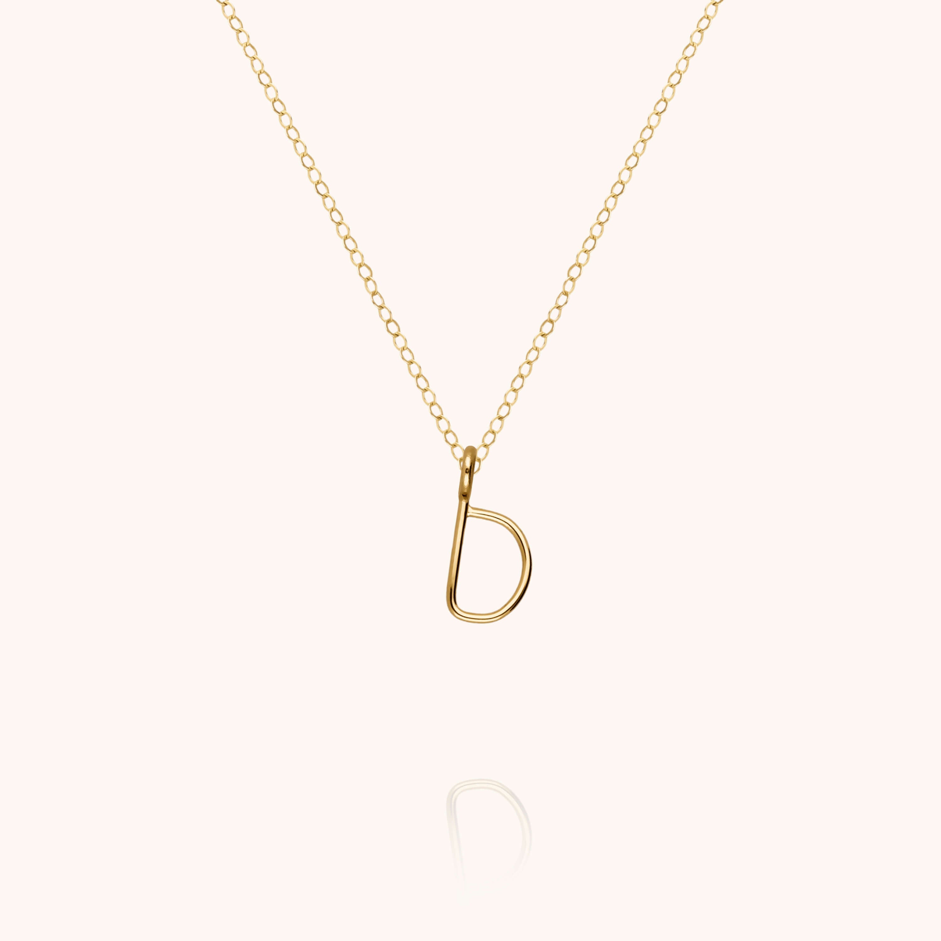 Collier Capital Initiale — bijou artisanal collier livraison express