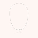 Collier Chaîne Rope Attache moi - argent