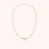Collier Chaîne Rope Attache moi - or jaune laminé