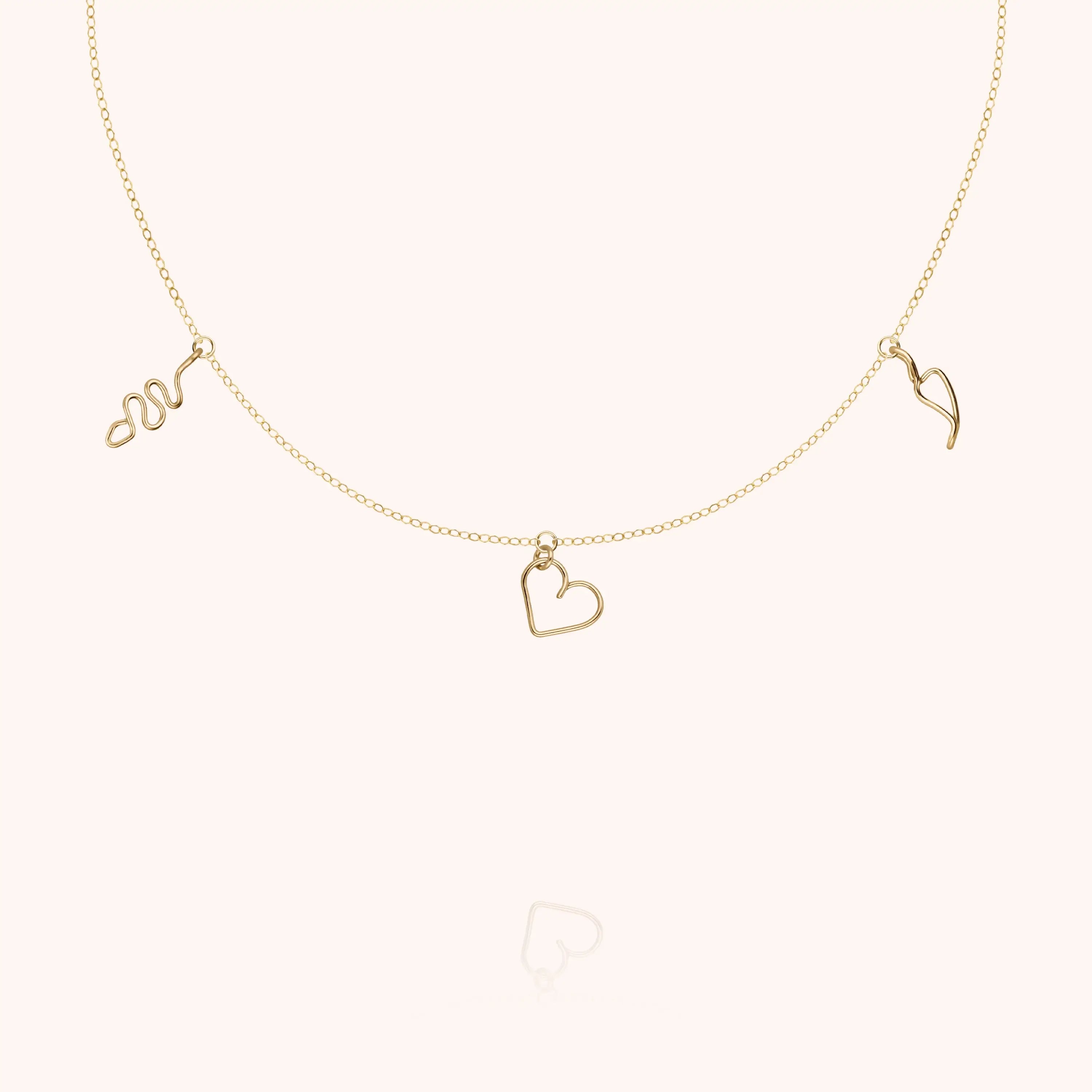 Collier Charms Dare to Love Me