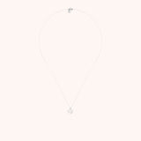 Eye of Saint Lucia Charms Necklace - silver