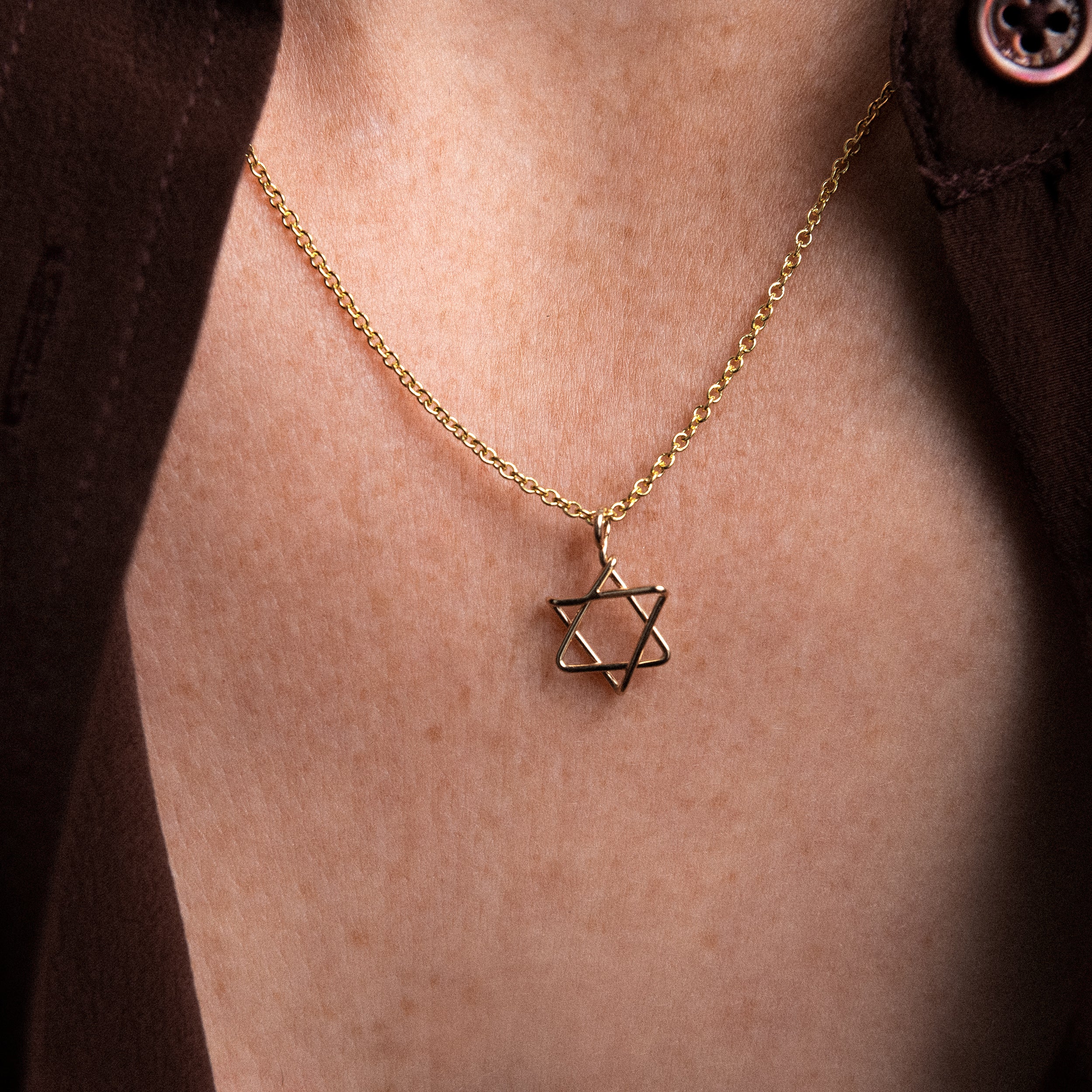 Symbolic Charms Necklace - Star of David