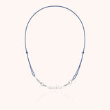 Cord Attache moi Personalized Necklace - silver