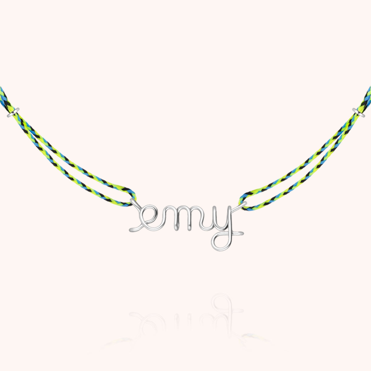 Collana Cordino Slim Knot Personalizzata