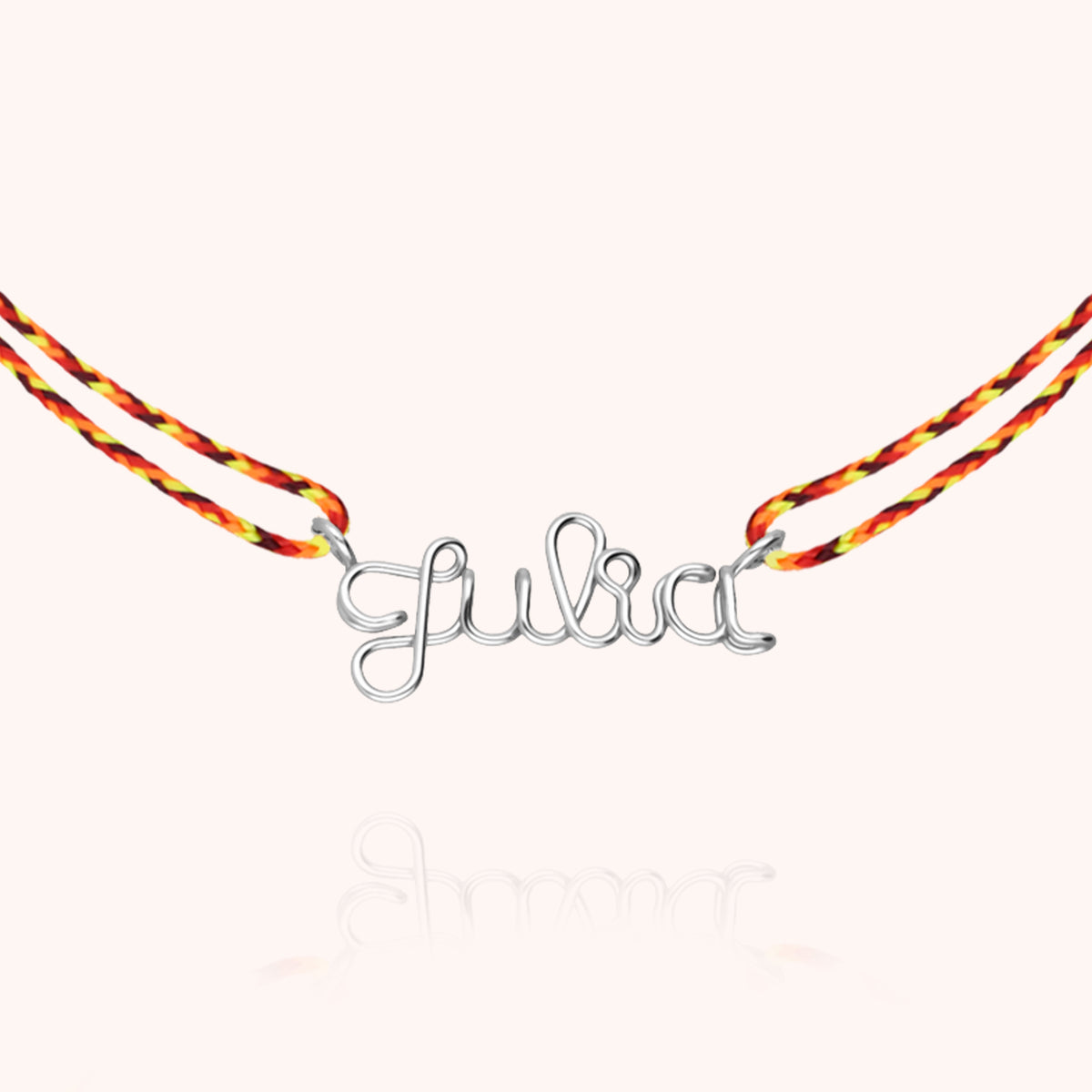 Collana Cordino Slim Knot Personalizzata