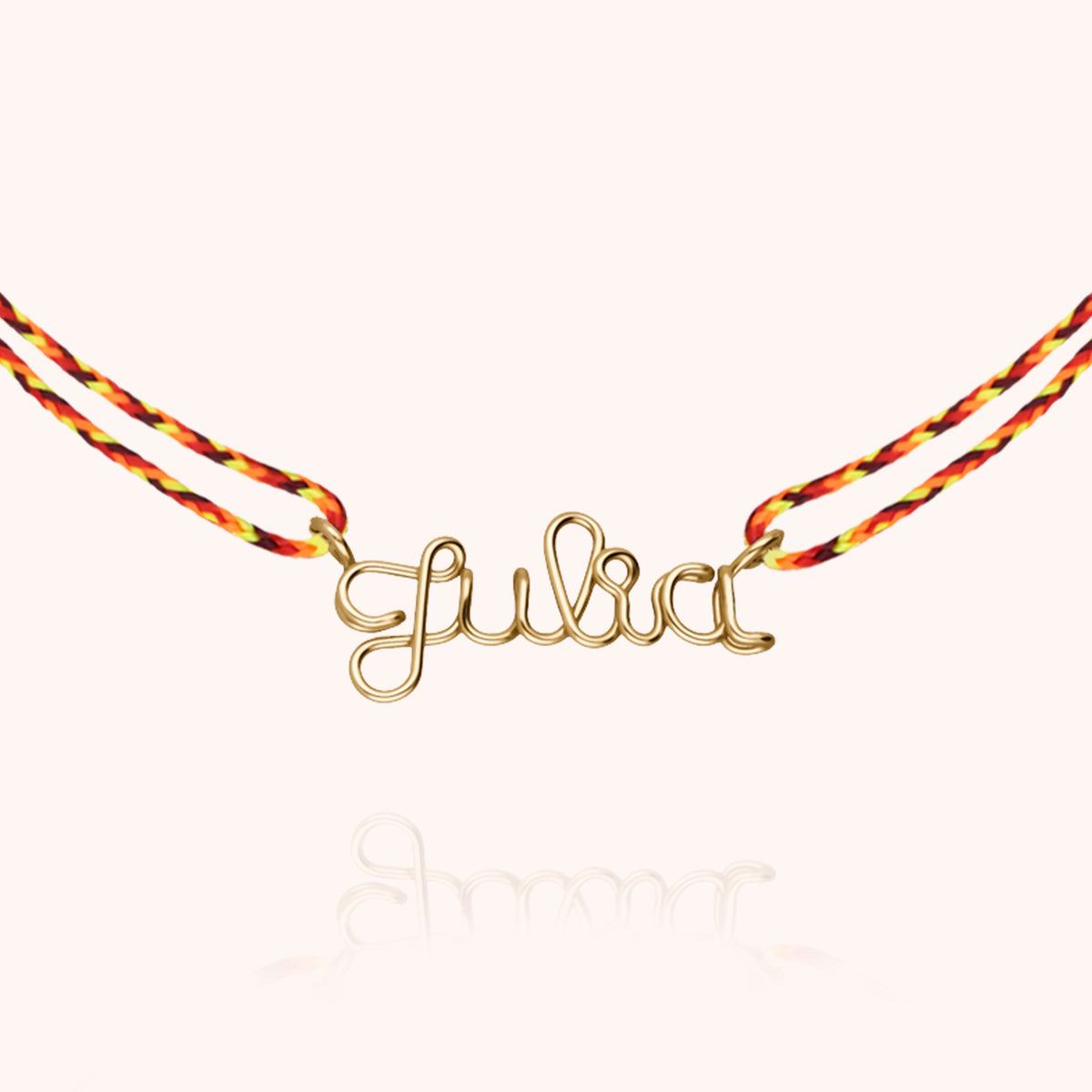 Collana Cordino Slim Knot Personalizzata