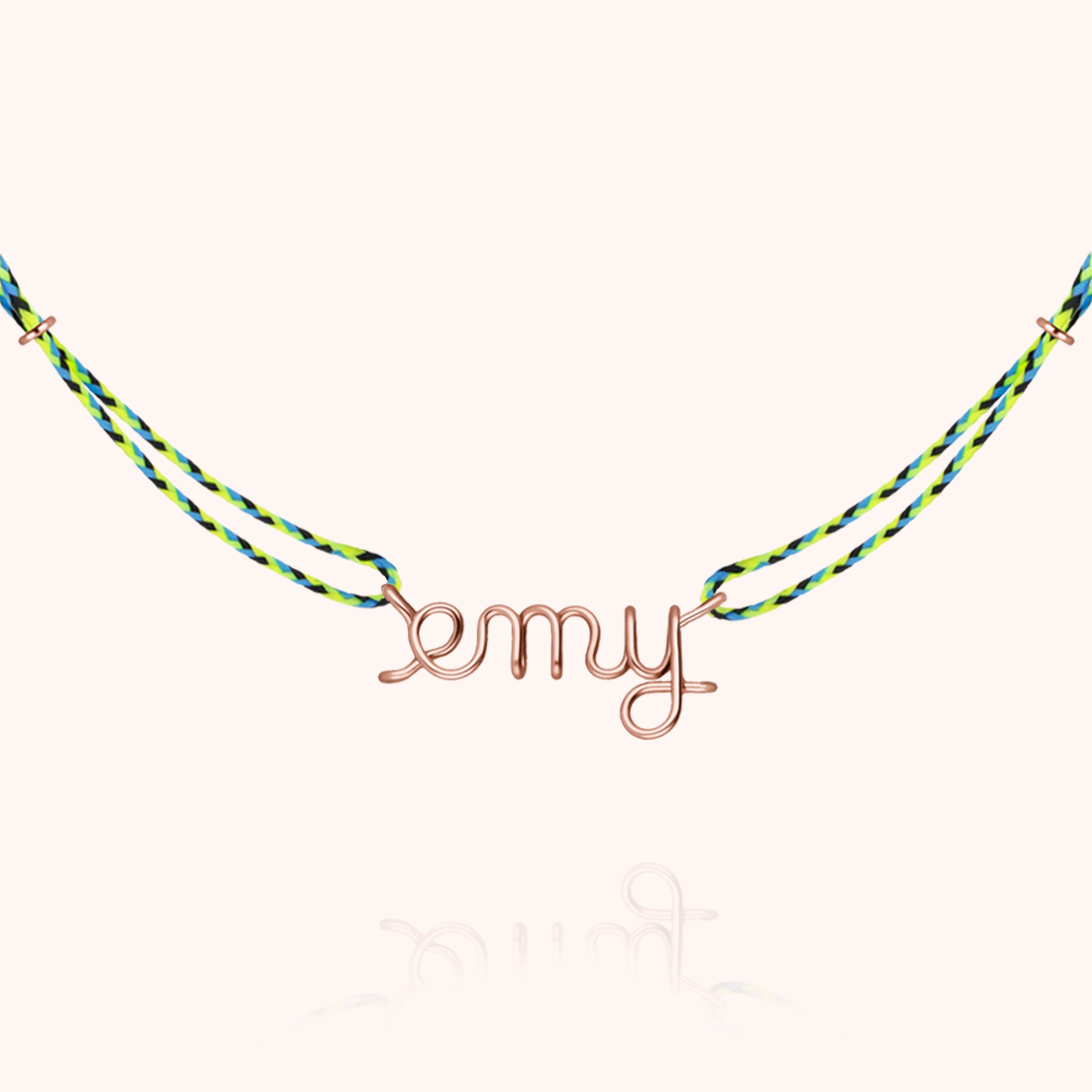 Collier Cordon Slim Knot Personnalisé personnalisable — cadeau de luxe artisanal