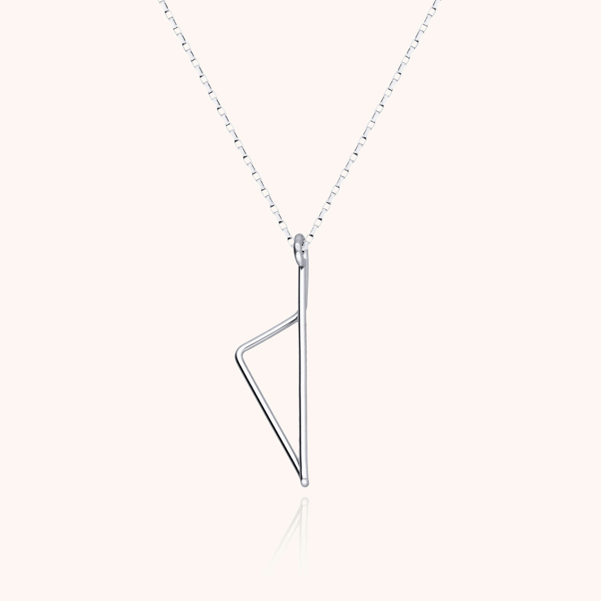 Kette Corsica aus 925 Sterlingsilber, von Pariser Handwerkerin von Hand geformt