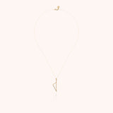 Collier Corsica - or jaune laminé