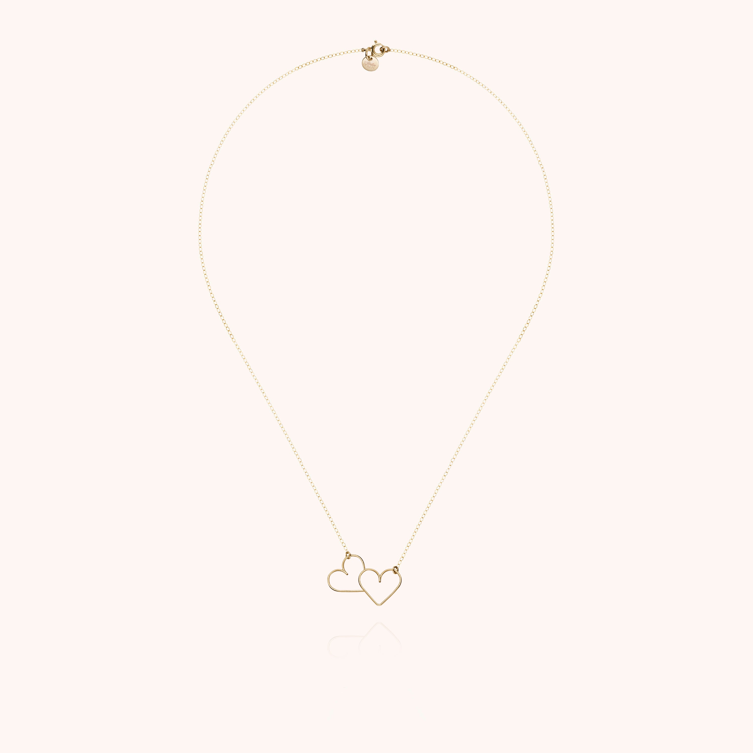 Collier Donne Moi Ton Cœur - or jaune laminé