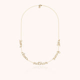 Collana Mantra Originale Personalizzata - oro giallo laminato