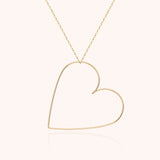 Necklace Little Heart - 18k gold